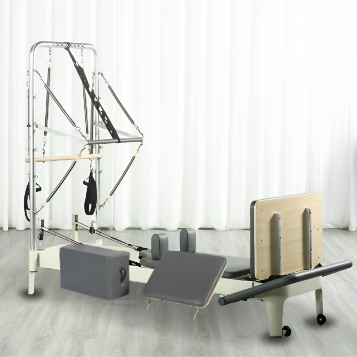 Pilates Reformer with tower - Pilates Luxury Reformer