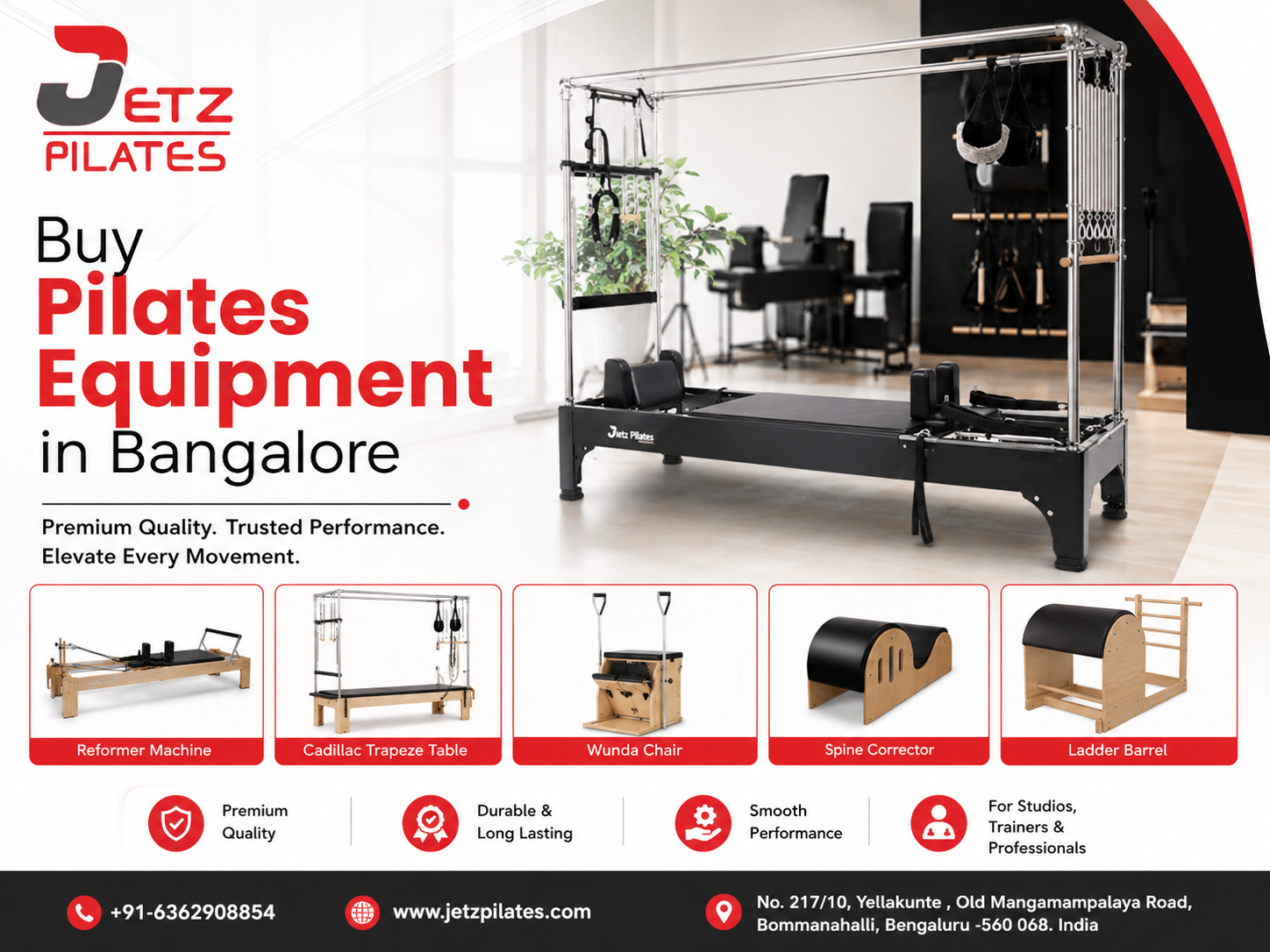 Buy Pilates Equipment in Bangalore