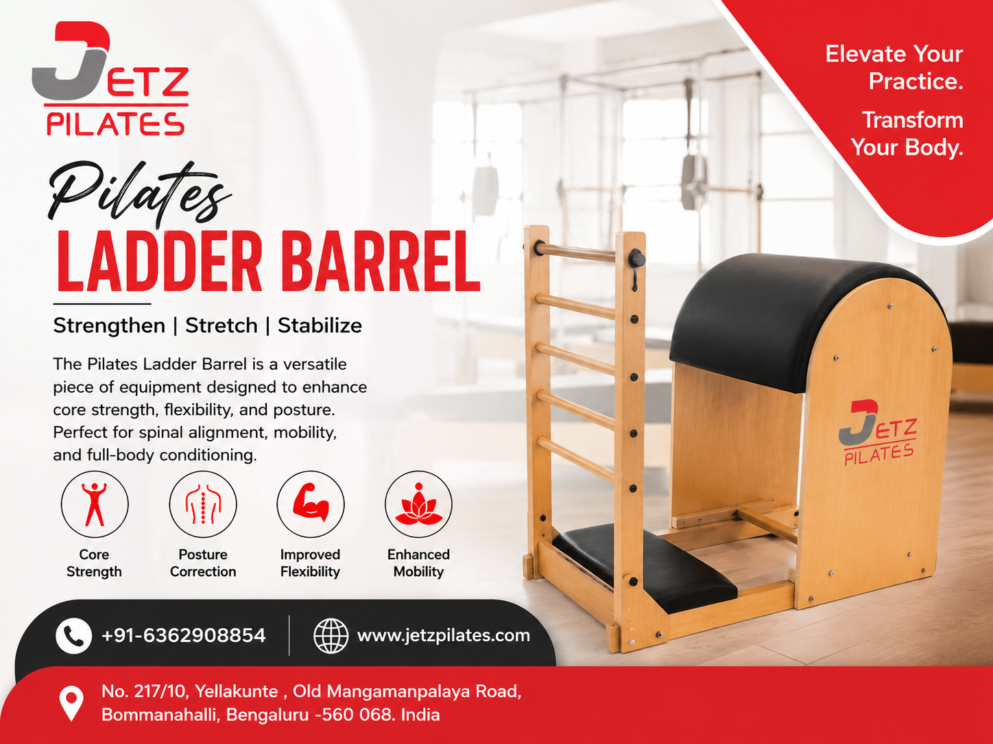 Pilates Ladder Barrel