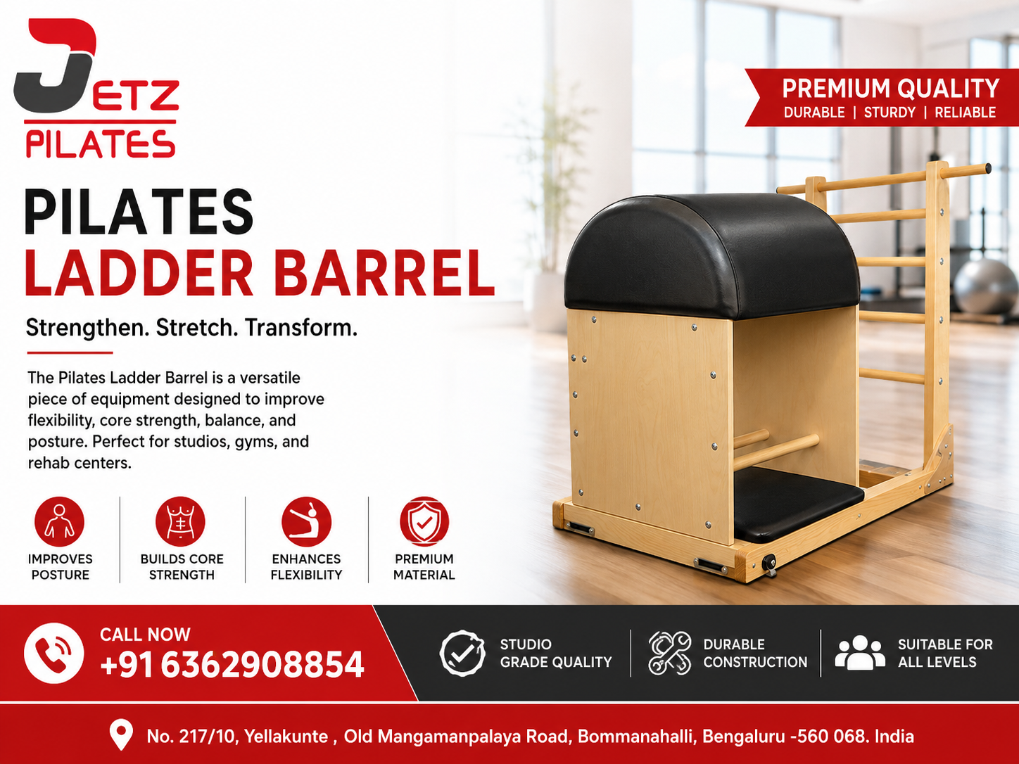 Pilates Ladder Barrel