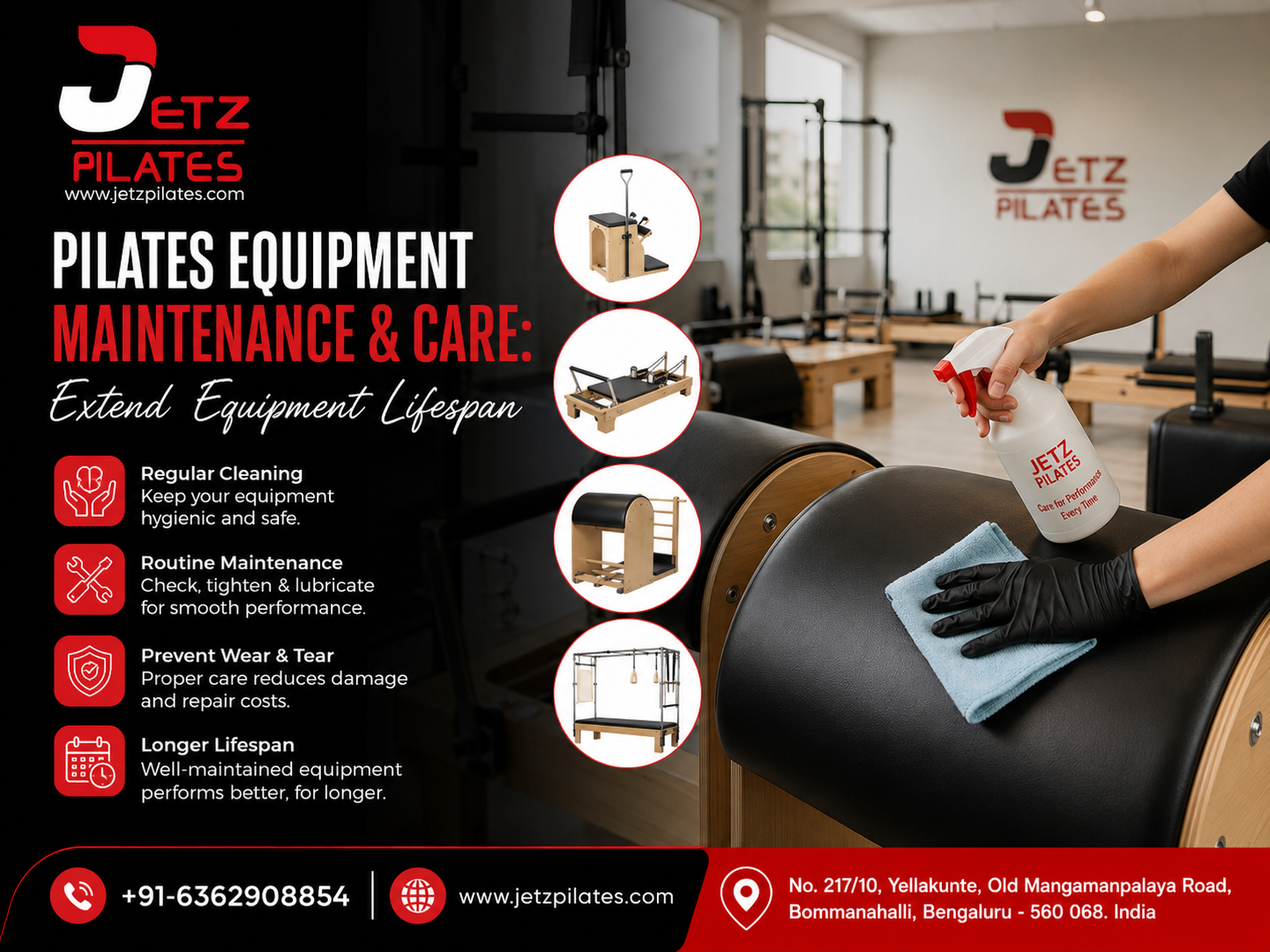 Pilates Equipment Maintenance & Care