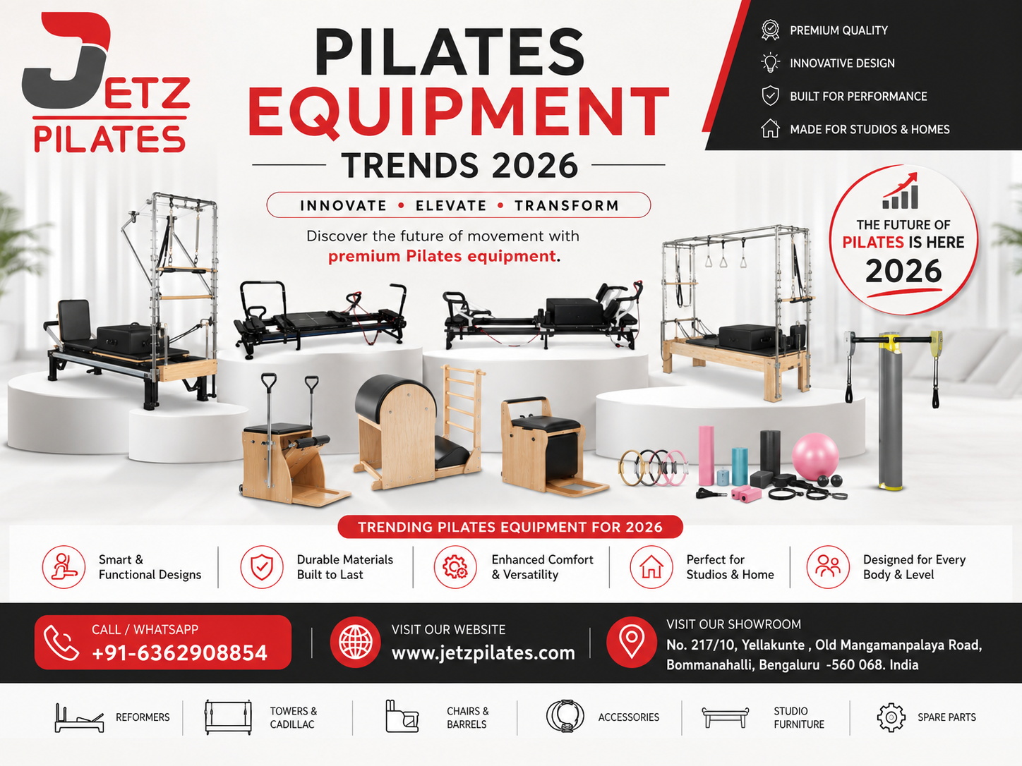 Pilates Equipment Trends 2026