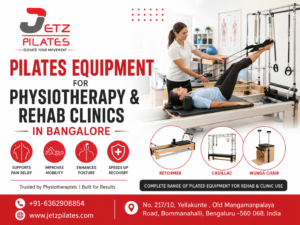 Pilates Equipment for Physiotherapy & Rehab Clinics in Bangalore