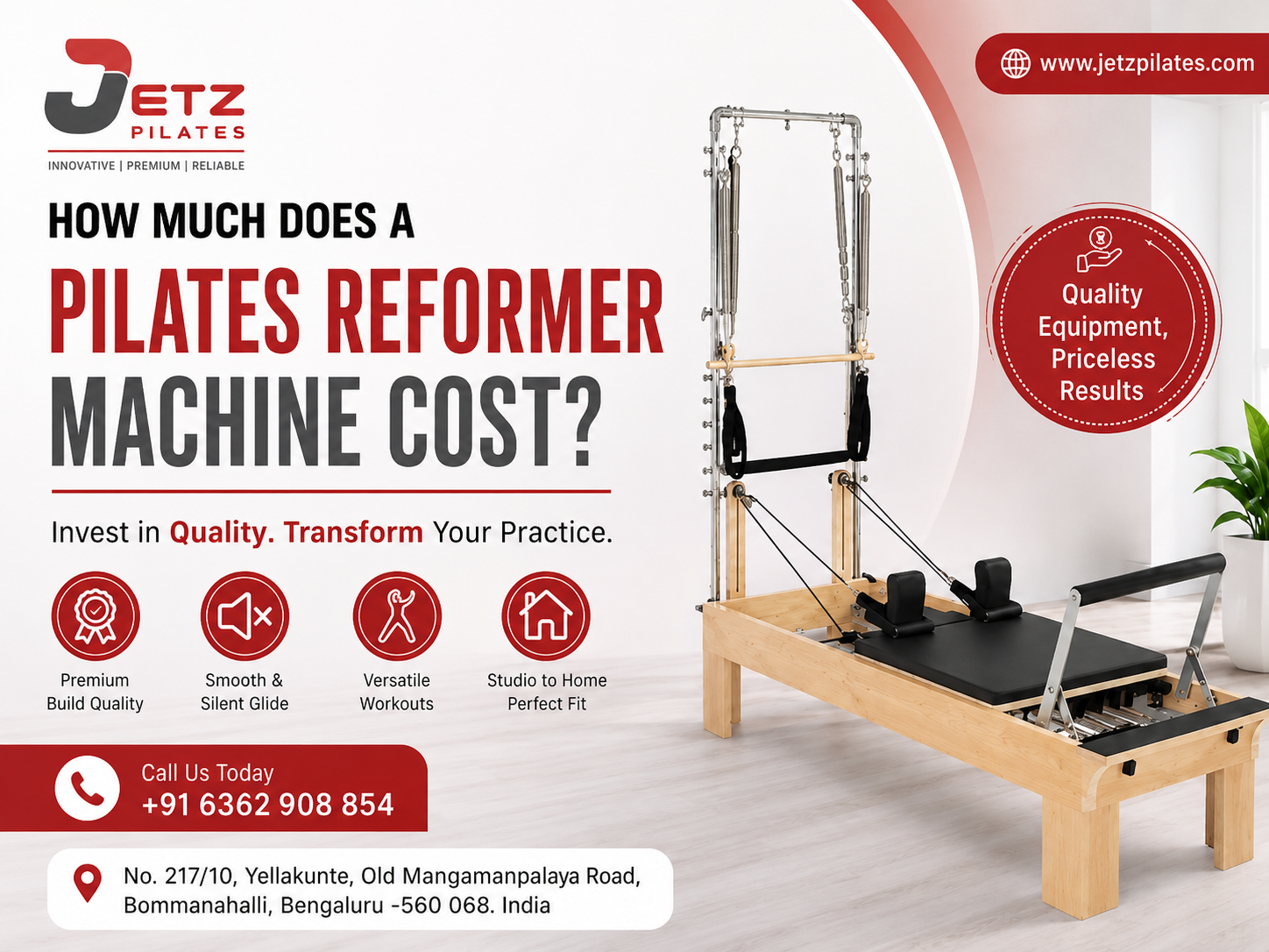 Pilates Reformer Machine Cost